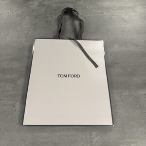 Tom Ford Gift Bag Gray Silver 12x10x6" Authentic‎